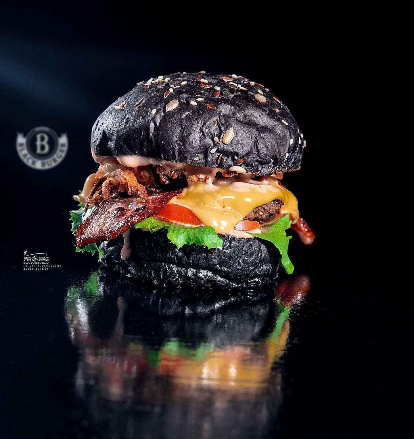 Banner Black Burger